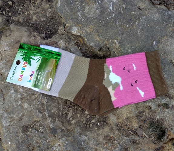 Bambus Kinder Socken, Bild, Gr.31/34, 35/38, Bild rosa