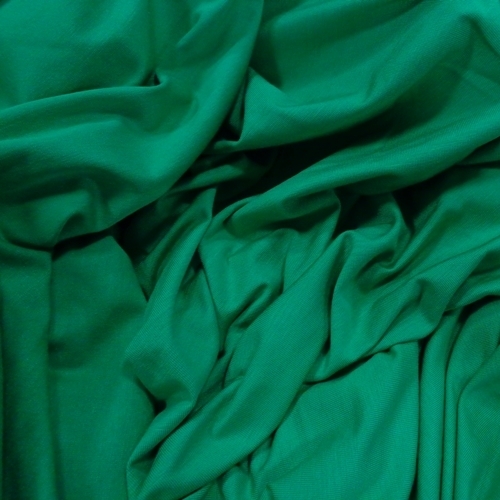 Viskose (Bambus) Jersey Stoff,  grasgrün, antibakteriell, fließend, 160 cm