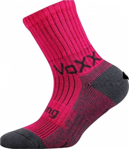 Voxx Kinder Bambus Sportsocken, wärmende Laufsocken, pink, Gr. 20/24, 25/29, 30/34