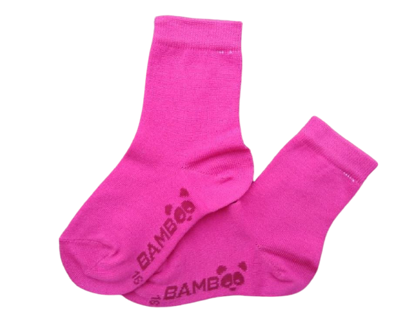 Bambus Socken Kinder, Mädchen, Bobik, pink, Gr.24/27, EU Produkt