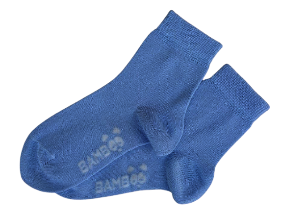 Bambus Socken Kinder, Bobik, jeansblau, Gr. 29/32, 33,5/35, EU Produkt