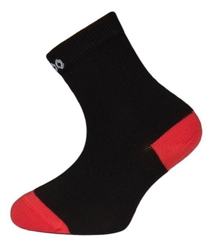 Bambus Socken, UNISEX, schwarz-rot, 37/38, EU Produkt